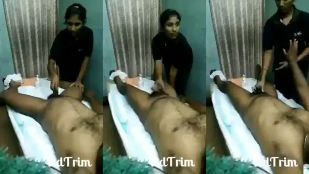 Watch Hidden Cam Masseuse Happy Ending Handjob Oil Massage - মাসাজে লুকানো ক্যামেরায় গরম হ্যান্ডজব করে কাস্টমার চাপলো বুক 🔥 full viral video leaked BD