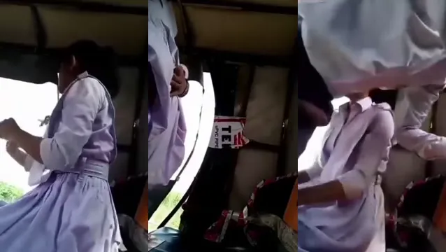 Watch College Girl Panties Off Rickshaw Ride Part 2 - কলেজ লাভার্স রিকশায় ভয়ে প্যান্টি খুলে চেপে বসলো 🔥 full viral video leaked BD