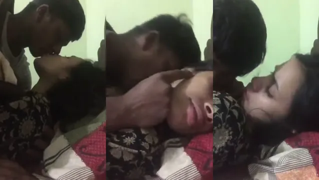 Indian College Boy Hot Kissing Romance With Lover - কলেজ বয় প্রেমিকাকে রাজি করে হট কিসিং রোমান্স করলো Desi Sexy MMS 🔥