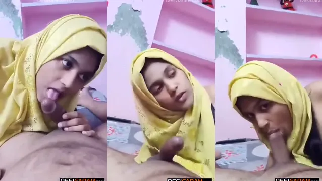 Watch Sexy Hijabi Slut Mind Blowing Bangladeshi Blowjob - হিজাবী গার্লের গভীর চুষে নেওয়া সেশন 🔥 full viral video leaked BD