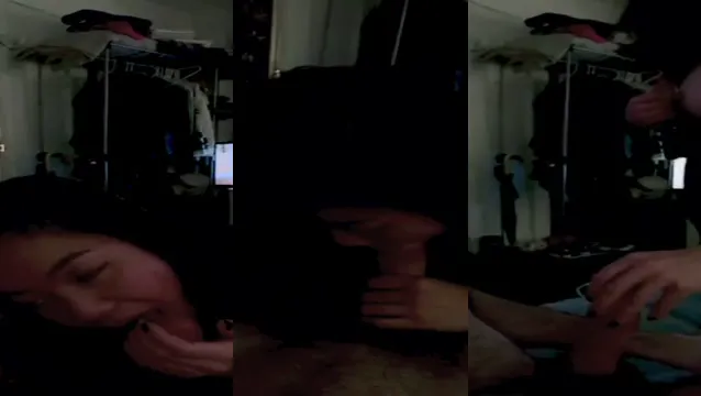 Hot GF Blowjob & Handjob - বয়ফ্রেন্ডের কাডাক লুঙ্গ চুষে মুখ মাখালো দেশি গার্লফ্রেন্ড