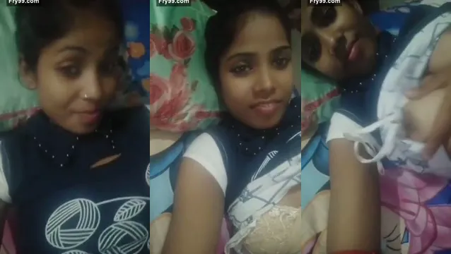 Watch Desi Village Girl Showing Boobs on Video Call with BF - ভিলেজ মেয়ে ভিডিও কলে বুবস দেখিয়ে দিলো গরম করে! 🔥 full viral video leaked