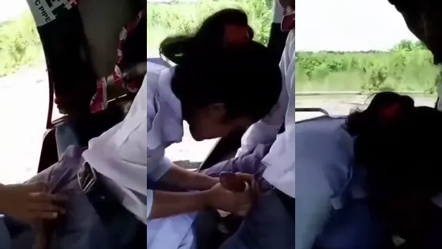 Watch College Lovers Risky Quick Blowjob In Moving Rickshaw - কলেজ গার্লফ্রেন্ডের জ্বালাময়ী চুষন হার্ট রেসিং 🔥 full viral video leaked BD