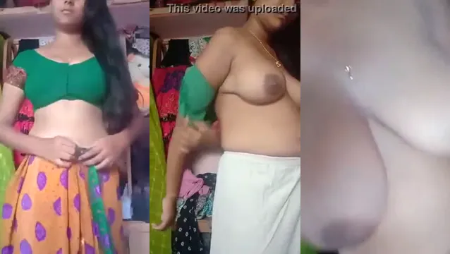 Hot Tamil MILF Aunty Showing Big Boobs To Desi BF - তামিল মিল্ফ আন্টি তার বড় বুক দেখিয়ে ডেসি বিএফ কে পাগল করলো 🔥