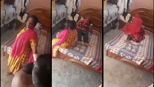 Watch Village Cuck Wife Shares Husband With Horny Old Aunty For Money - গ্রামের বউ স্বামীকে বুড়ি মহিলার সাথে ভাগ করে টাকার জন্য হট সেক্স 🔥 full viral video leaked BD