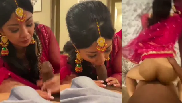 Watch Cute Desi Girl Heavy Jewelry Wedding Crush Seduction Passionate Blowjob Doggy - ওয়েডিং এ গয়না পরে ক্রাশকে ঘরে নিয়ে চুষে নিলো রোমান্টিক 🔥 full viral video leaked BD