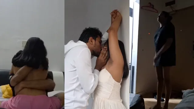 Watch Young Desi Couple Part 4 Loving Cuddle Kiss Nude Bath - কলেজ কাপলের রোমান্টিক নুড কুডল কিস বাথরুমে 🔥 full viral video leaked BD
