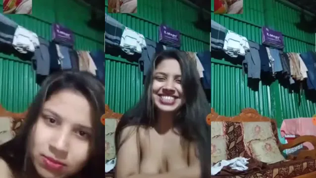 Watch Desi Ladki Video Call Par Apne Bade Boobs Dikhayi - হট গার্লফ্রেন্ডের ভিডিও কলে বুকস শো করে চোদার ইনভাইট 🔥 full viral video leaked BD