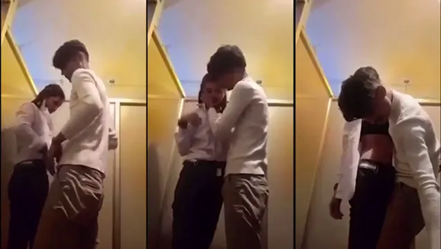 Watch Hidden Cam College Couple Bathroom Romance - বাথরুমে কলেজ লাভার্সের গোপন চুমু বুক চোষা 🔥 Risky Viral Sex full viral video leaked BD