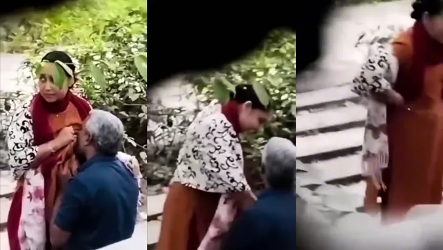 Watch Agyakari Bahu Sasur Ji Ko Subah Walk Pe Doodh Pilati Hai - সকালের হাঁটায় বেঞ্চে কামিজ তুলে গোপন মজা 🔥 full viral video leaked BD