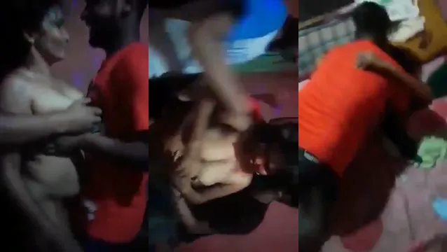 Three Friends Gangbang One Girl Hard - পাঁচবার মাল আউট করে দিলো অস্থির চুদাচুদি 🔥 Full Sex Video