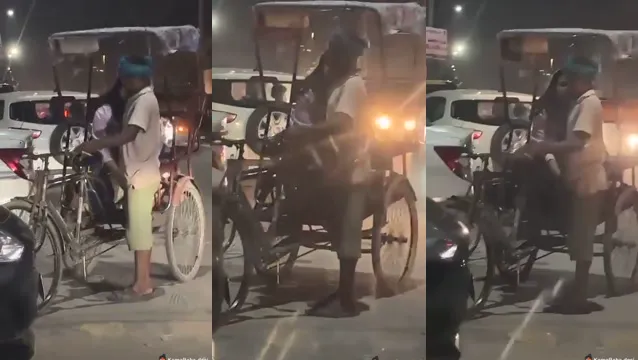Watch Hot Mumbai Desi Girl Wild Handjob To Rickshaw Guy - মুম্বাই মেয়ে রিকশাওয়ালাকে হ্যান্ডজব দিয়ে পাগল করলো 🔥 full viral video leaked