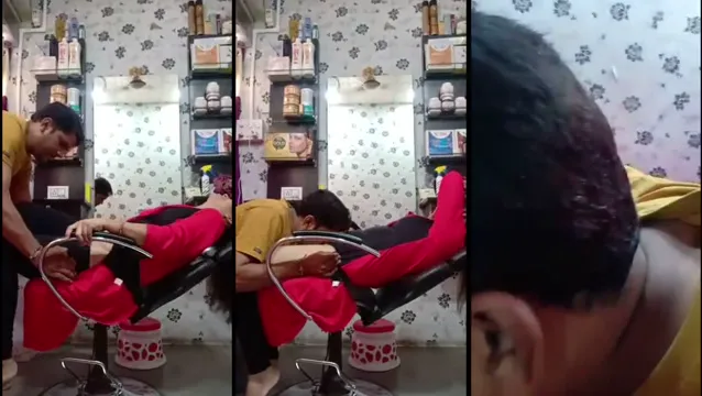 Watch Cheating Wife Salon Pussy Licking By Hairdresser - স্যালুনে চুল কাটতে গিয়ে হেয়ারড্রেসারের মুখে চুদা খেয়ে মজা নিলো 🔥 full viral video leaked BD